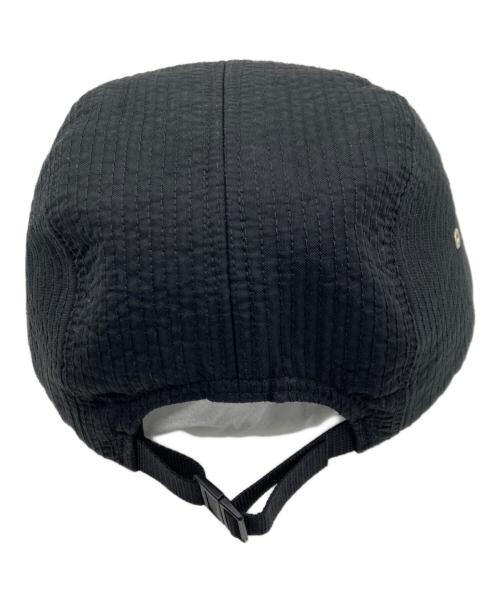 SUPREME（シュプリーム）SUPREME (シュプリーム) Raised Logo Patch Camp Cap　 17SS ブラックの古着・服飾アイテム
