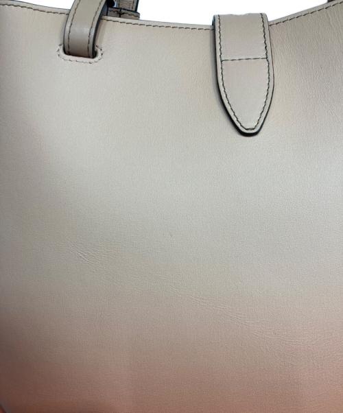 FURLA（フルラ）FURLA (フルラ) ウニカトートバッグ　WB00946 レッド×ベージュ サイズ:-の古着・服飾アイテム