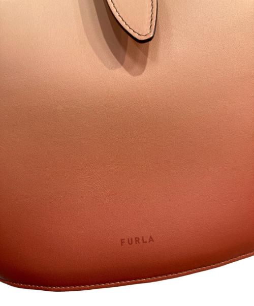 FURLA（フルラ）FURLA (フルラ) ウニカトートバッグ　WB00946 レッド×ベージュ サイズ:-の古着・服飾アイテム