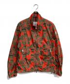 MONCLERモンクレール）の古着「RENOIR ナイロンブルゾン　510914161105」｜オレンジ×カーキ