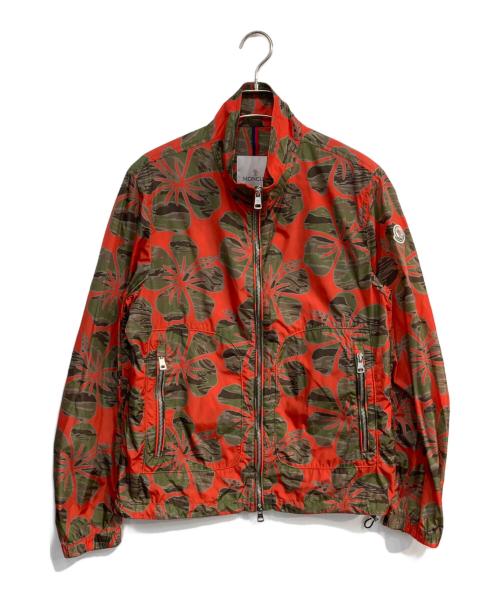 MONCLER（モンクレール）MONCLER (モンクレール) RENOIR ナイロンブルゾン　510914161105 オレンジ×カーキ サイズ:3の古着・服飾アイテム