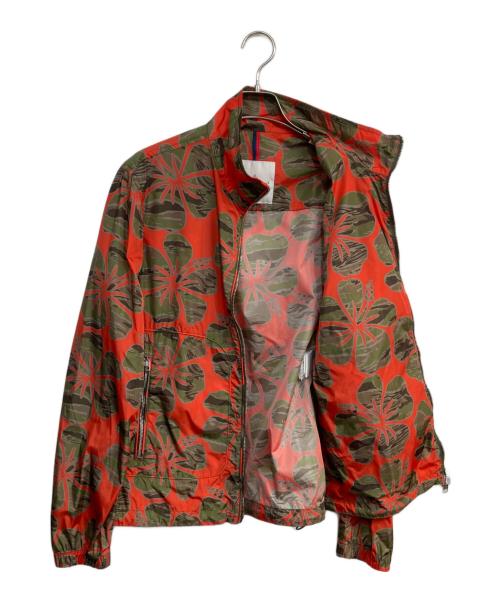 MONCLER（モンクレール）MONCLER (モンクレール) RENOIR ナイロンブルゾン　510914161105 オレンジ×カーキ サイズ:3の古着・服飾アイテム