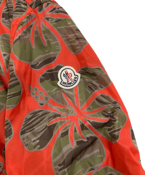 MONCLER（モンクレール）MONCLER (モンクレール) RENOIR ナイロンブルゾン　510914161105 オレンジ×カーキ サイズ:3の古着・服飾アイテム