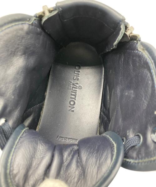 LOUIS VUITTON（ルイ ヴィトン）LOUIS VUITTON (ルイ ヴィトン) ガストンV ハイカットスニーカー ネイビー サイズ:7の古着・服飾アイテム