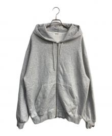 everyone（エブリワン）の古着「cotton zip up hoodie」｜グレー