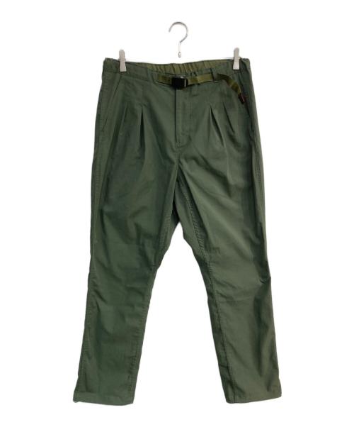 GRAMICCI（グラミチ）GRAMICCI (グラミチ) nonnative (ノンネイティブ) WALKER EASY PANTS POLY TWILL STRETCH　NN-P3985 グリーン サイズ:3の古着・服飾アイテム