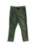 GRAMICCI（グラミチ）の古着「WALKER EASY PANTS POLY TWILL STRETCH　NN-P3985」｜グリーン