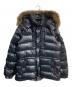 MONCLER（モンクレール）の古着「ROD ファー付きダウンジャケット　44502/96/68950」｜ブラック