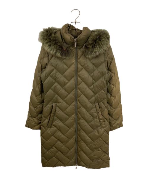 MONCLER（モンクレール）MONCLER (モンクレール) MELANIE ダウンコート オリーブの古着・服飾アイテム