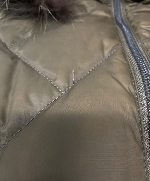 MONCLER（モンクレール）MONCLER (モンクレール) MELANIE ダウンコート オリーブの古着・服飾アイテム