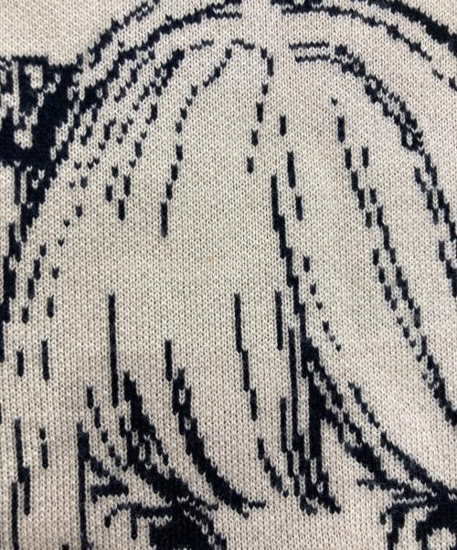 X-LARGE（エクストララージ）X-LARGE (エクストララージ) DEATHNOTE (デスノート) MISA KNITSWEATER　ミサミサ/弥海砂　101214015004 ベージュ サイズ:Mの古着・服飾アイテム