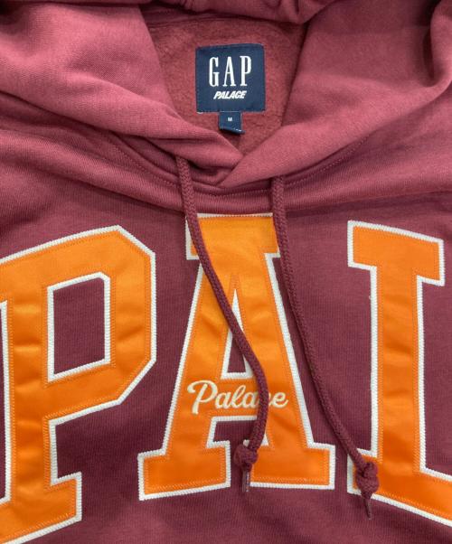 GAP（ギャップ）GAP (ギャップ) PALACE (パレス) ロゴパーカー バーガンディー サイズ:Mの古着・服飾アイテム