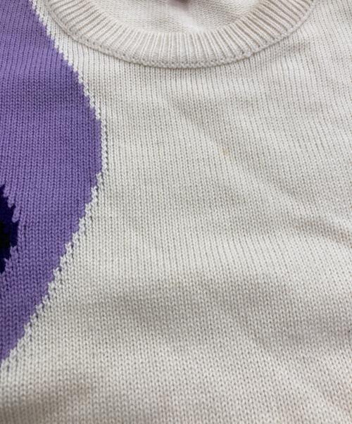 SUPREME（シュプリーム）Supreme (シュプリーム) Faces Sweater ホワイト サイズ:Mの古着・服飾アイテム