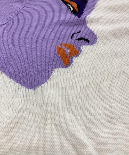 SUPREME（シュプリーム）Supreme (シュプリーム) Faces Sweater ホワイト サイズ:Mの古着・服飾アイテム