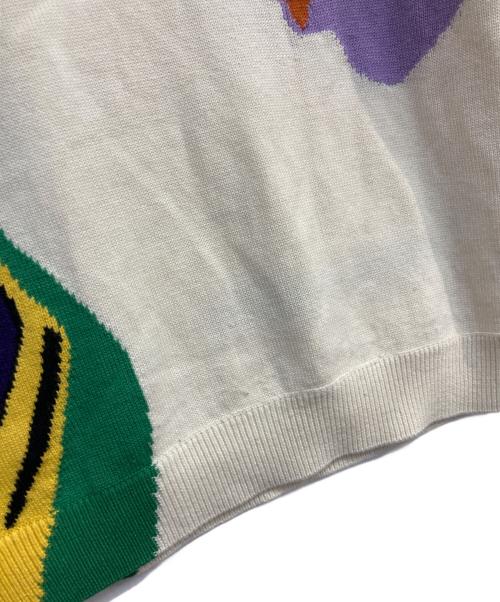 SUPREME（シュプリーム）Supreme (シュプリーム) Faces Sweater ホワイト サイズ:Mの古着・服飾アイテム