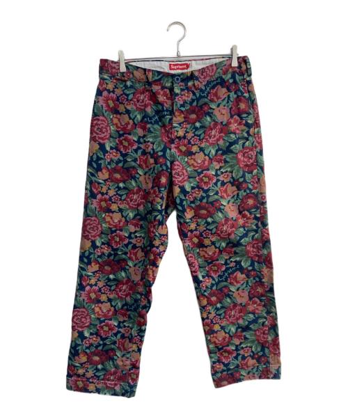 SUPREME（シュプリーム）Supreme (シュプリーム) Pin Up Chino Pant　 20AW ネイビー×レッド サイズ:32の古着・服飾アイテム