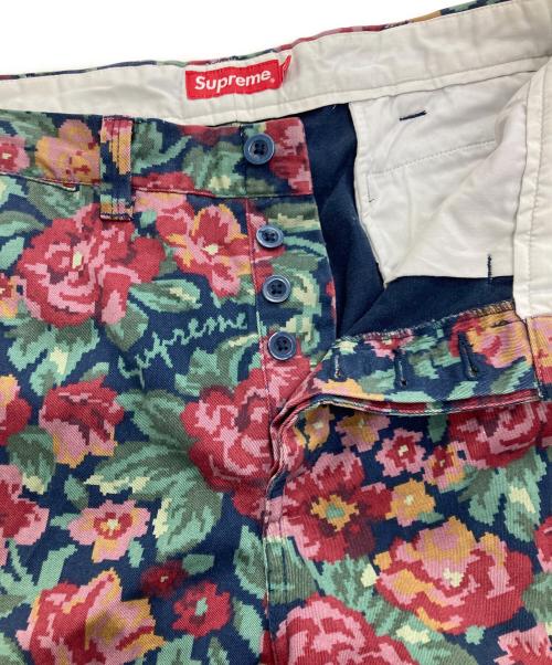 SUPREME（シュプリーム）Supreme (シュプリーム) Pin Up Chino Pant　 20AW ネイビー×レッド サイズ:32の古着・服飾アイテム