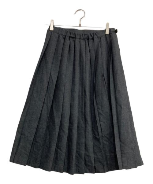 O'NEIL OF DUBLIN（オニールオブダブリン）O'NEIL OF DUBLIN (オニールオブダブリン) ラップスカート グレー サイズ:40の古着・服飾アイテム