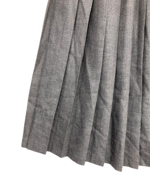 O'NEIL OF DUBLIN（オニールオブダブリン）O'NEIL OF DUBLIN (オニールオブダブリン) ラップスカート グレー サイズ:40の古着・服飾アイテム