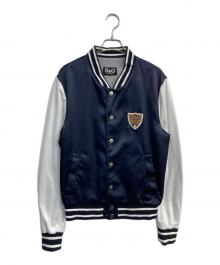 D&G（ディーアンドジー）の古着「ワッペンブルゾン」｜ネイビー×ホワイト