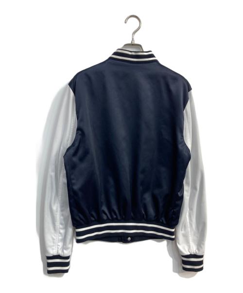 D&G（ディーアンドジー）D&G (ディーアンドジー) ワッペンブルゾン ネイビー×ホワイト サイズ:48の古着・服飾アイテム