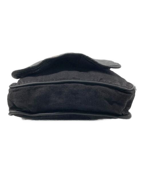 DOLCE & GABBANA（ドルチェ＆ガッバーナ）DOLCE & GABBANA (ドルチェ＆ガッバーナ) BOXE フラップショルダーバッグ ブラックの古着・服飾アイテム