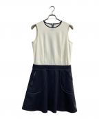 LANVIN SPORTランバン スポーツ）の古着「ゴルフウェアノースリーブワンピース」｜ホワイト