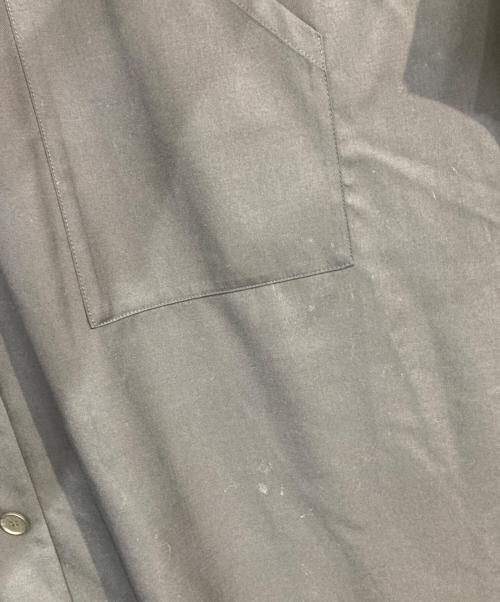 mizuiro-ind（ミズイロインド）mizuiro-ind (ミズイロインド) ポンチョライクワンピース ネイビー サイズ:Freeの古着・服飾アイテム