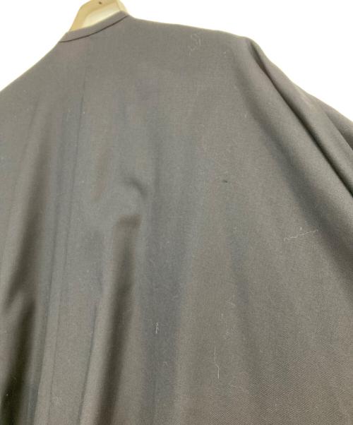 mizuiro-ind（ミズイロインド）mizuiro-ind (ミズイロインド) ポンチョライクワンピース ネイビー サイズ:Freeの古着・服飾アイテム