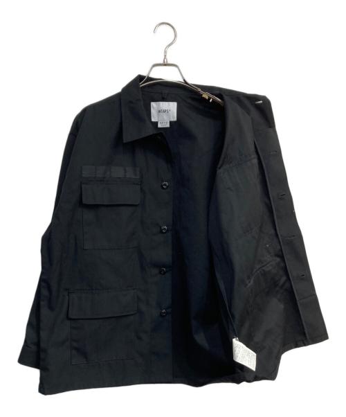 WTAPS（ダブルタップス）WTAPS (ダブルタップス) JMOD 02/LS/CTPL.TWILL.PROTECT ブラック サイズ:02の古着・服飾アイテム