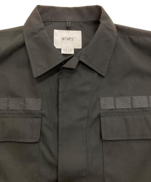WTAPS（ダブルタップス）WTAPS (ダブルタップス) JMOD 02/LS/CTPL.TWILL.PROTECT ブラック サイズ:02の古着・服飾アイテム