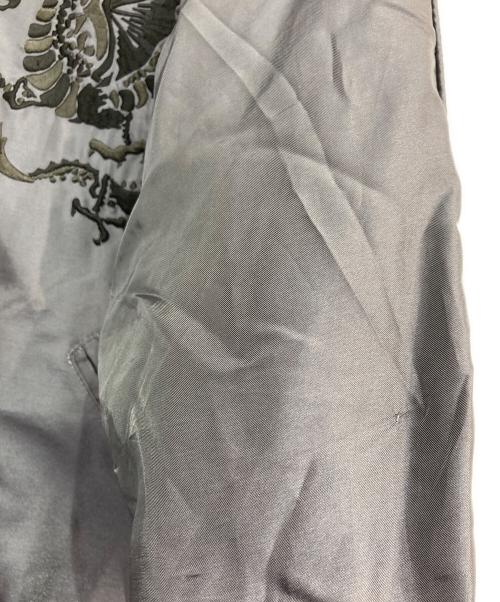 FULLCOUNT（フルカウント）FULLCOUNT (フルカウント) リバーシブルスカジャン グレー×ブラック サイズ:38の古着・服飾アイテム
