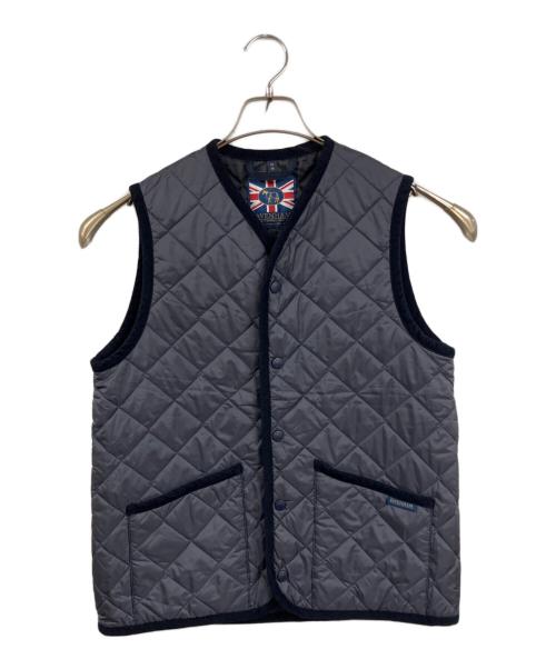 LAVENHAM（ラベンハム）LAVENHAM (ラベンハム) Thornham Womens 22 ネイビー サイズ:38の古着・服飾アイテム
