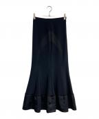 PRANK PROJECTプランクプロジェクト）の古着「Sculpted Skirt　31241516105」｜ブラック