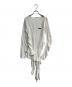 PRANK PROJECT（プランクプロジェクト）の古着「Ruffle Hem Asymmetric Top　31251415610」｜ホワイト