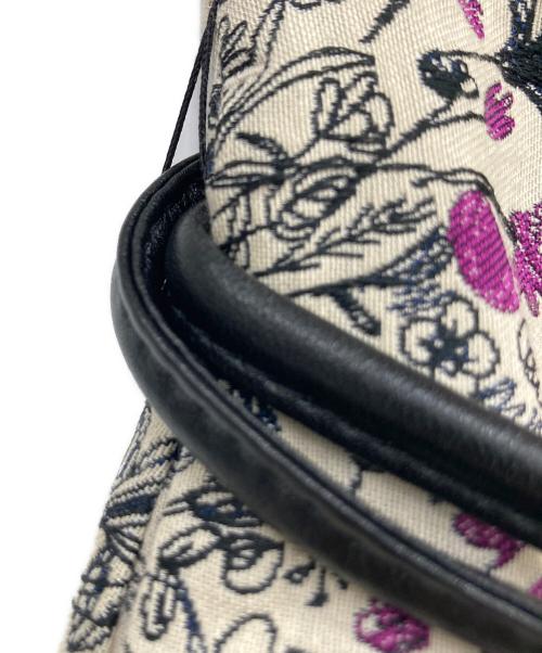 TOMORROW LAND（トゥモローランド）TOMORROW LAND (トゥモローランド) グラスランドジャカード ミディタイトスカート ベージュ サイズ:34の古着・服飾アイテム