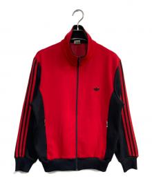 adidas（アディダス）の古着「トラックジャケット　デサント社 西ドイツ製 70-80‘s」｜レッド×ブラック