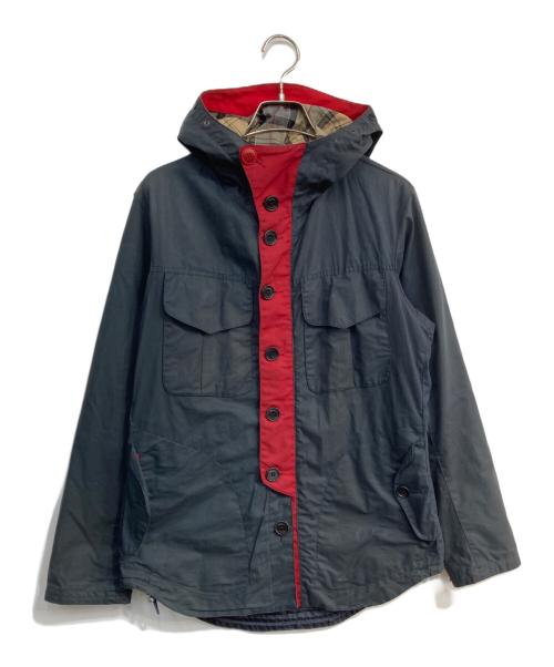 Barbour（バブアー）Barbour (バブアー) TO KI TO (トキト) ジャケット ギミック ネイビー サイズ:Sの古着・服飾アイテム