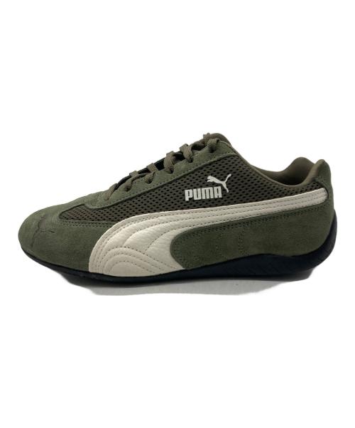 PUMA（プーマ）PUMA (プーマ) SPEEDCAT MESH カーキ サイズ:24cmの古着・服飾アイテム