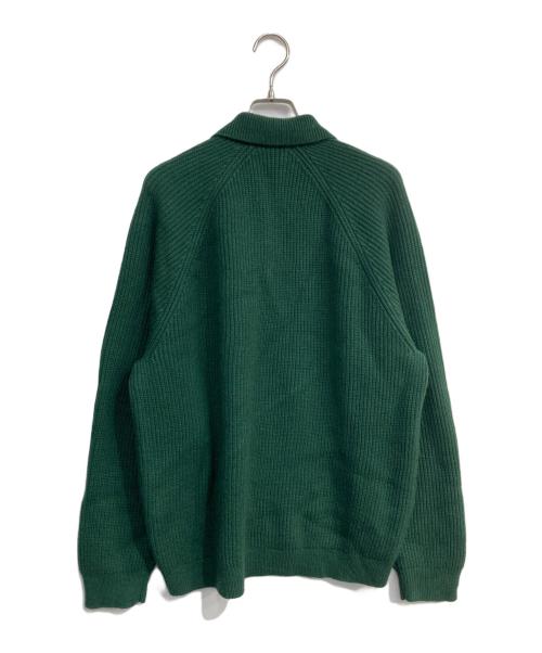 SUPREME（シュプリーム）Supreme (シュプリーム) Small Box Polo Sweater グリーン サイズ:Lの古着・服飾アイテム