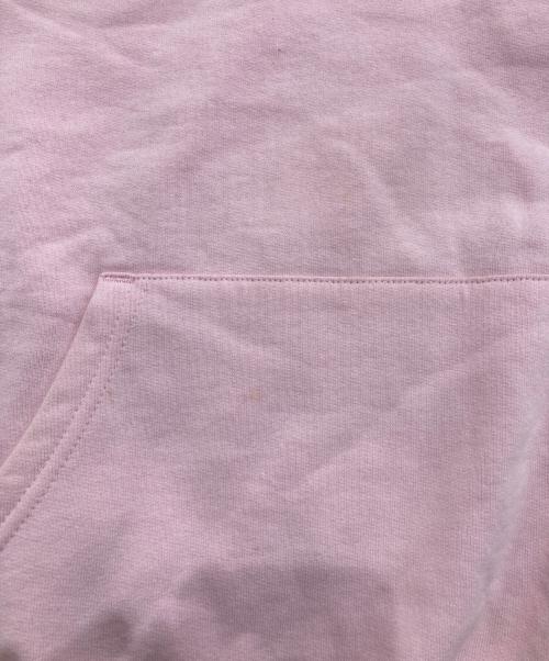 SUPREME（シュプリーム）SUPREME (シュプリーム) Satin Applique Hooded Sweatshirt　23FW ピンク サイズ:Mの古着・服飾アイテム