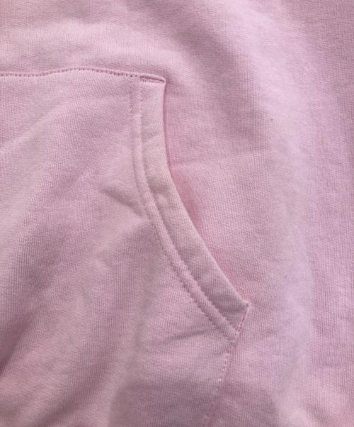 SUPREME（シュプリーム）SUPREME (シュプリーム) Satin Applique Hooded Sweatshirt　23FW ピンク サイズ:Mの古着・服飾アイテム