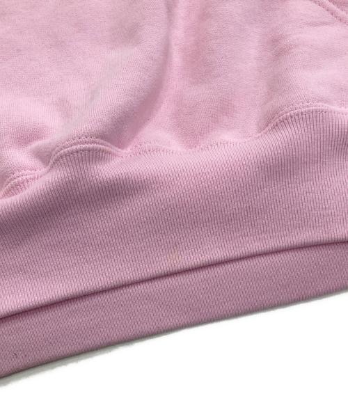 SUPREME（シュプリーム）SUPREME (シュプリーム) Satin Applique Hooded Sweatshirt　23FW ピンク サイズ:Mの古着・服飾アイテム