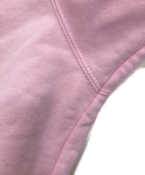 SUPREME（シュプリーム）SUPREME (シュプリーム) Satin Applique Hooded Sweatshirt　23FW ピンク サイズ:Mの古着・服飾アイテム