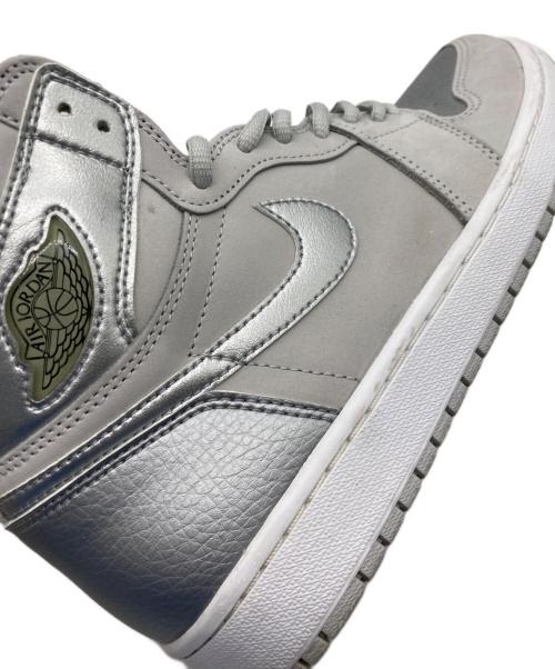 NIKE（ナイキ）NIKE (ナイキ) AIR JORDAN 1 HIGH OG CO JP グレー×シルバー サイズ:26.5cmの古着・服飾アイテム