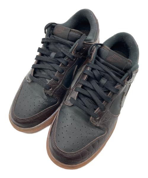NIKE（ナイキ）NIKE (ナイキ) ローカットスニーカー ブラック×ブラウン サイズ:26.5cmの古着・服飾アイテム