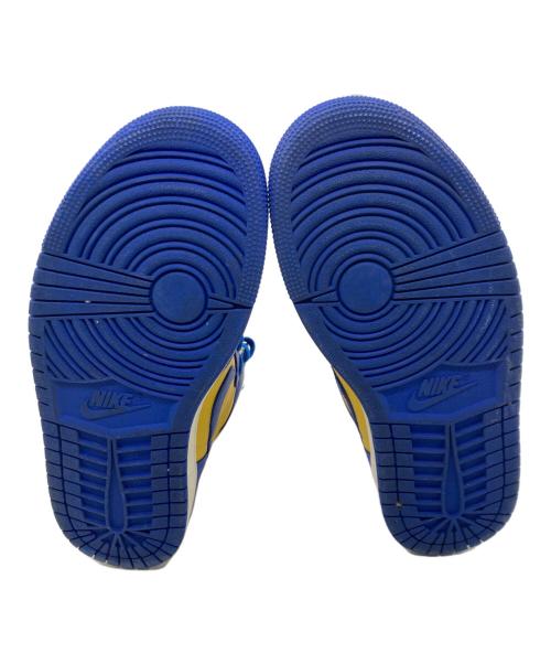 NIKE（ナイキ）NIKE (ナイキ) WMNS AIR JORDAN 1 RETRO HIGH OG イエローブルー サイズ:24.5cmの古着・服飾アイテム