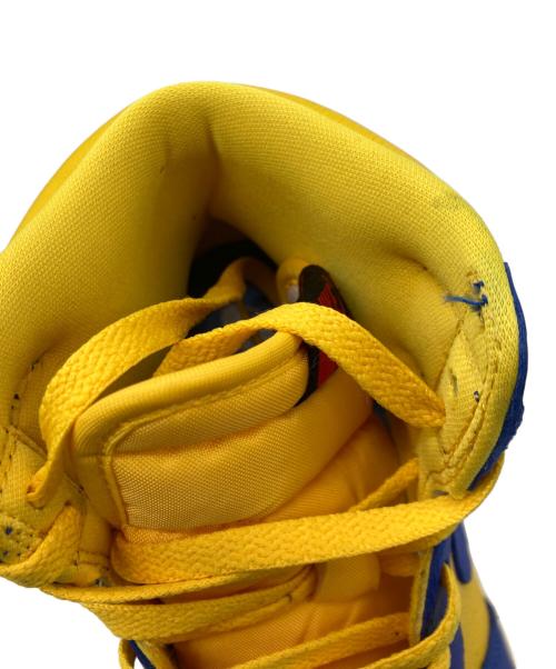 NIKE（ナイキ）NIKE (ナイキ) WMNS AIR JORDAN 1 RETRO HIGH OG イエローブルー サイズ:24.5cmの古着・服飾アイテム