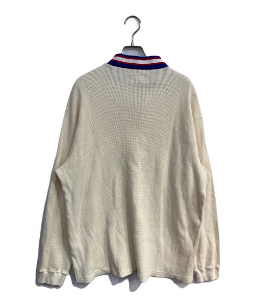 SUPREME（シュプリーム）Supreme (シュプリーム) Thermal L/S Polo　FW23 アイボリー サイズ:XLの古着・服飾アイテム