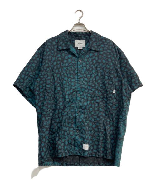 WTAPS（ダブルタップス）WTAPS (ダブルタップス) NIGHT VISION/SS/COTTON.SATIN.CAMO グリーン×ブラック サイズ:04の古着・服飾アイテム